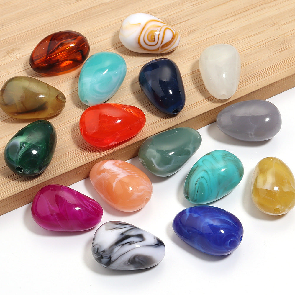 Wholesale 10pcs Cloud Straight Hole Beads  DIY  Accessories Beads