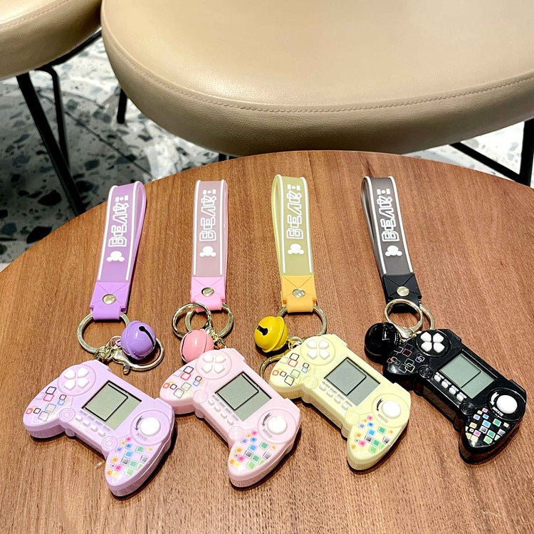 Llavero de consola de juegos de Mini Many Mini Handle de PVC