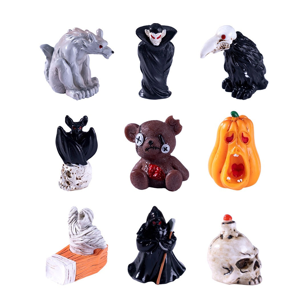 Wholesale  Vampire Resin DIY Miniature Figurine Decorative Accent