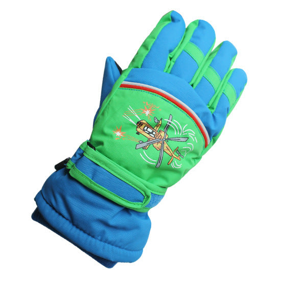 Wholesale of Children's Ski Velvet Gloves