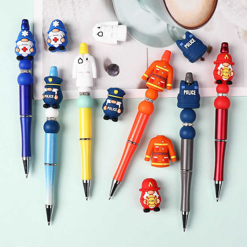 Wholesale 20pcs/ pack 3D silicone beads DIY doll food grade beads