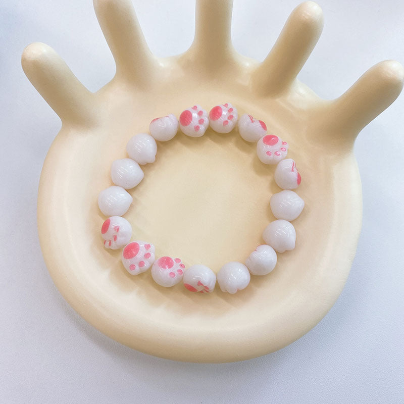 Wholesale Cute Cat Claw Resin Bracelet