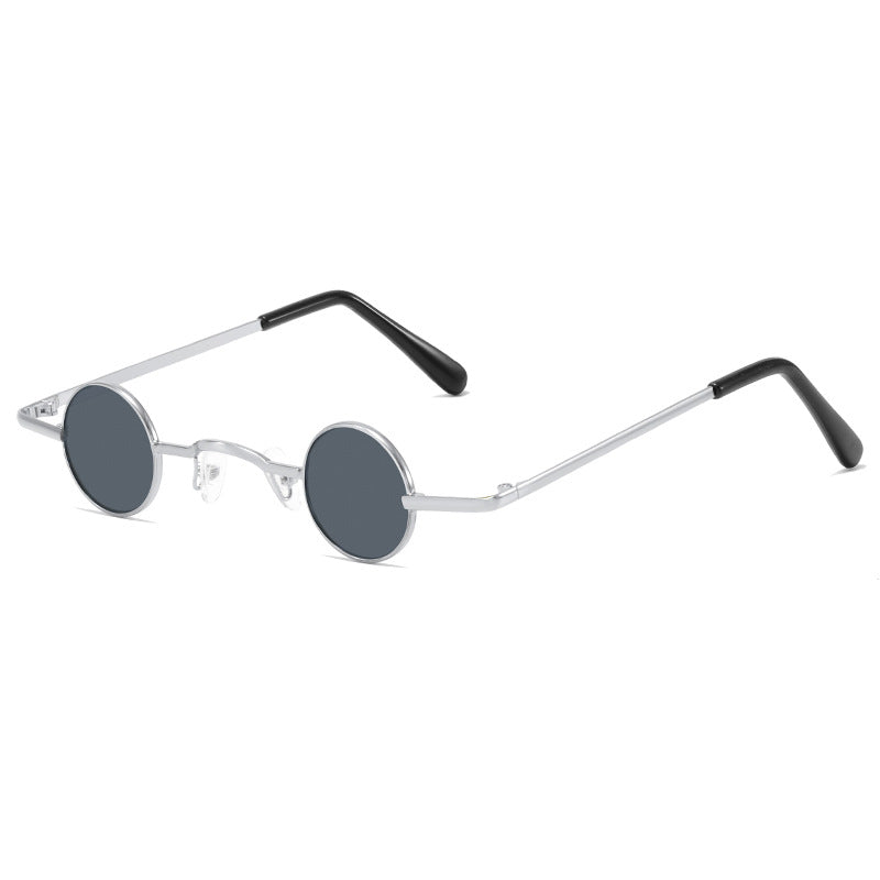 Wholesale Vintage Super Small Metal Frame Sunglasses