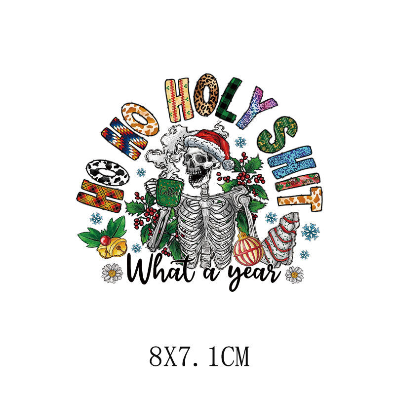 Wholesale 5pcs/pack  Cartoon  costume heat transfer   UV DTF Ready to Press Transfers Wraps