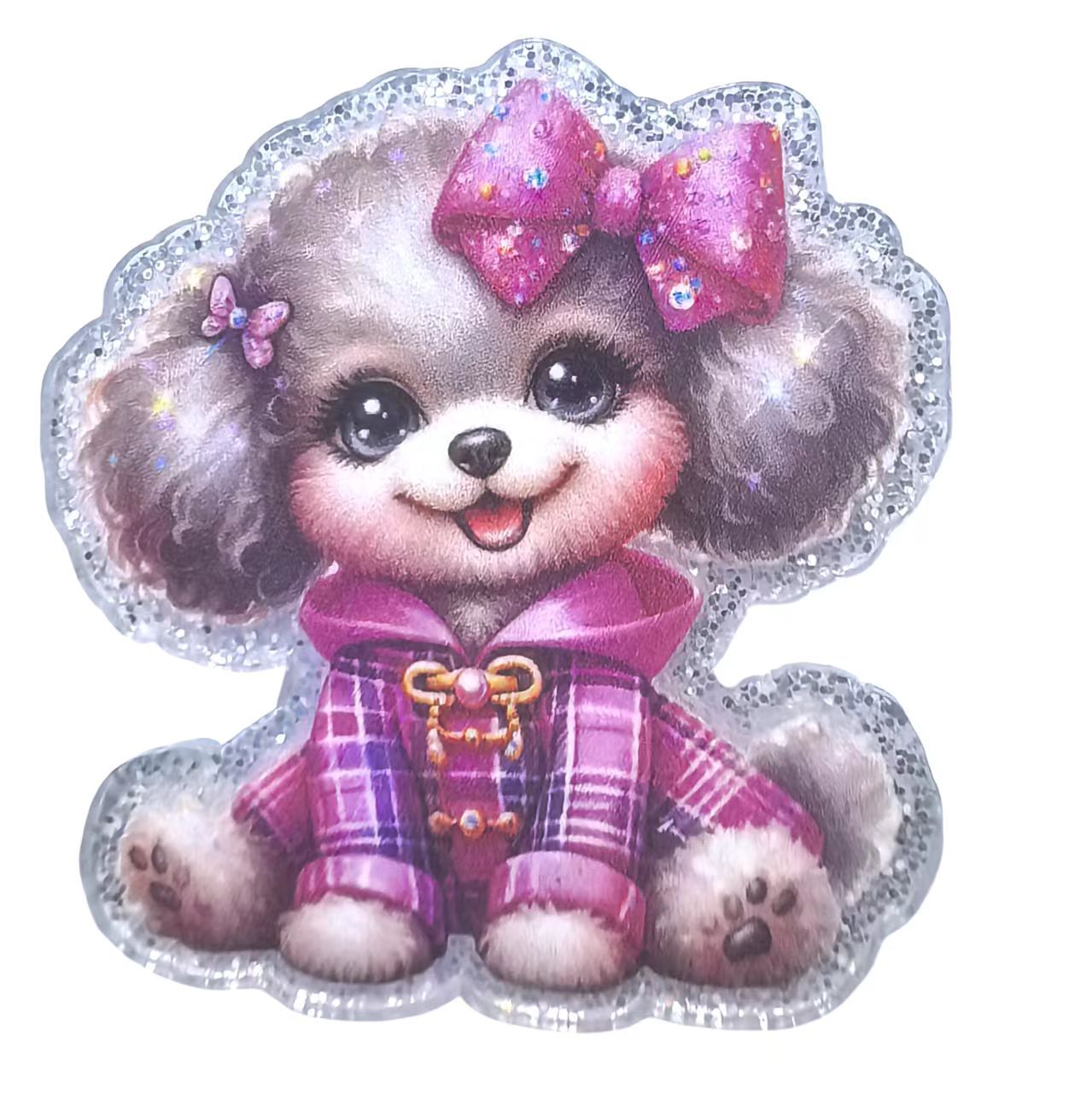 Wholesale 10pcs Cartoon panda animal acrylic cute item