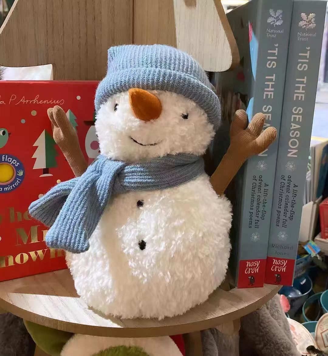 Wholesale PP Cotton Christmas Deer Plush Doll and Christmas Tree Ornaments