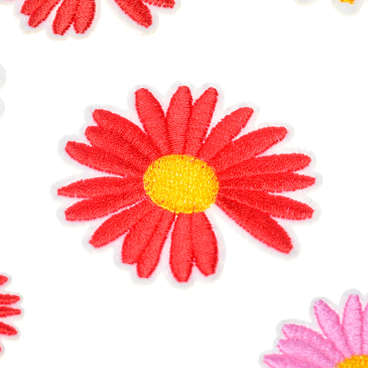 Wholesale Trendy Embroidery Patches Cloth Applique For Clothing Shoes Bags DIY Decorative Accent