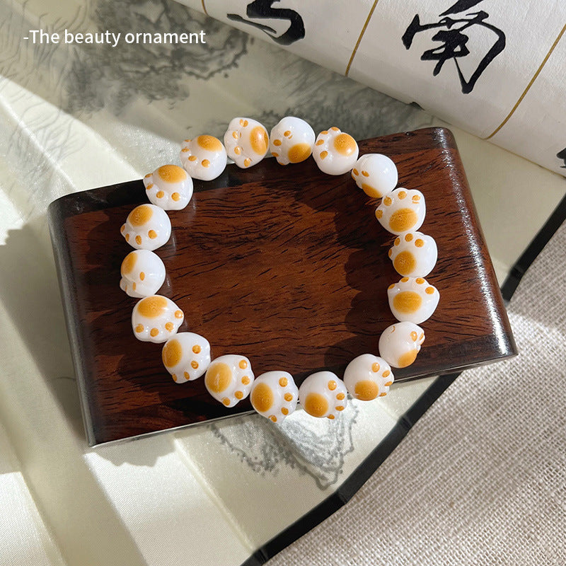 Wholesale Cute Cat Claw Resin Bracelet