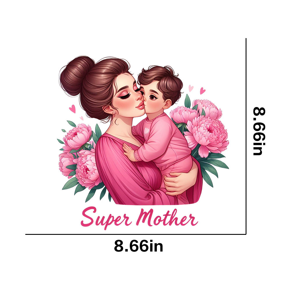 Wholesale Mother and child clothing UV DTF Ready to Press Transfers Wraps