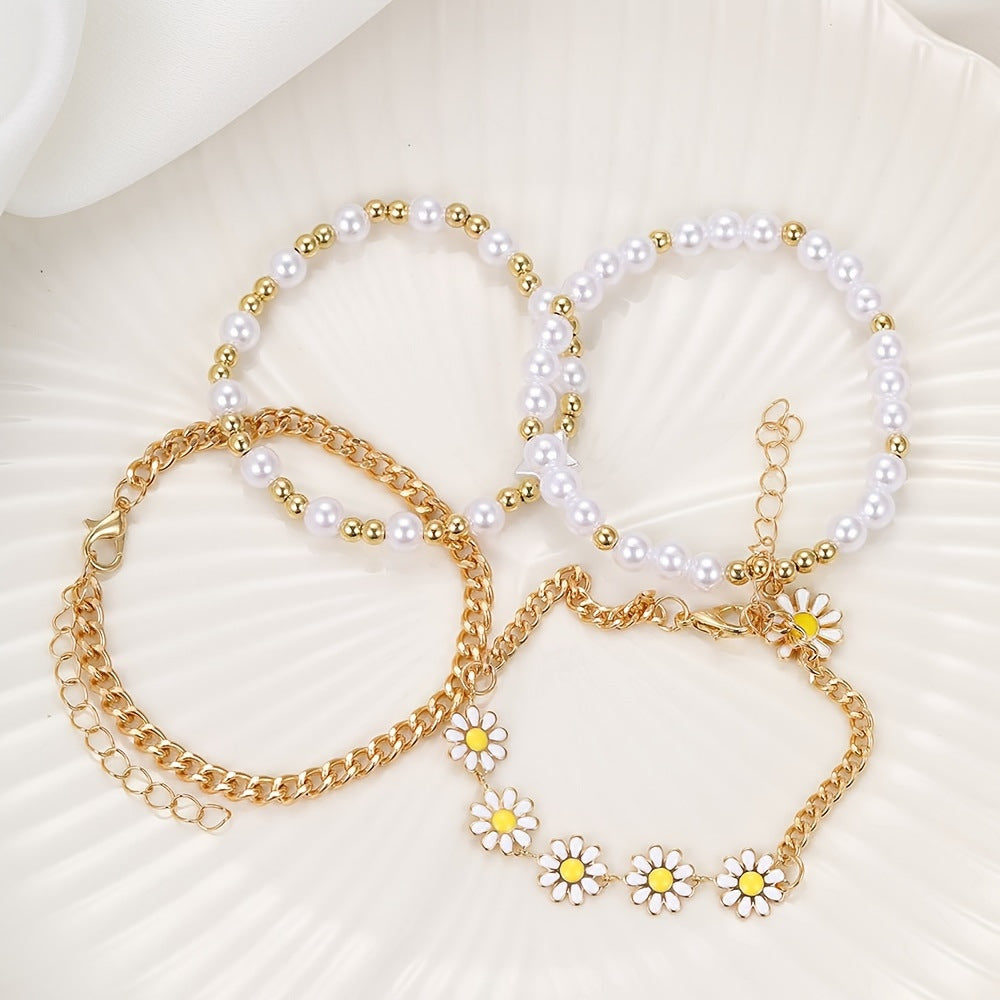 Wholesale Bohemian Daisy Bracelet