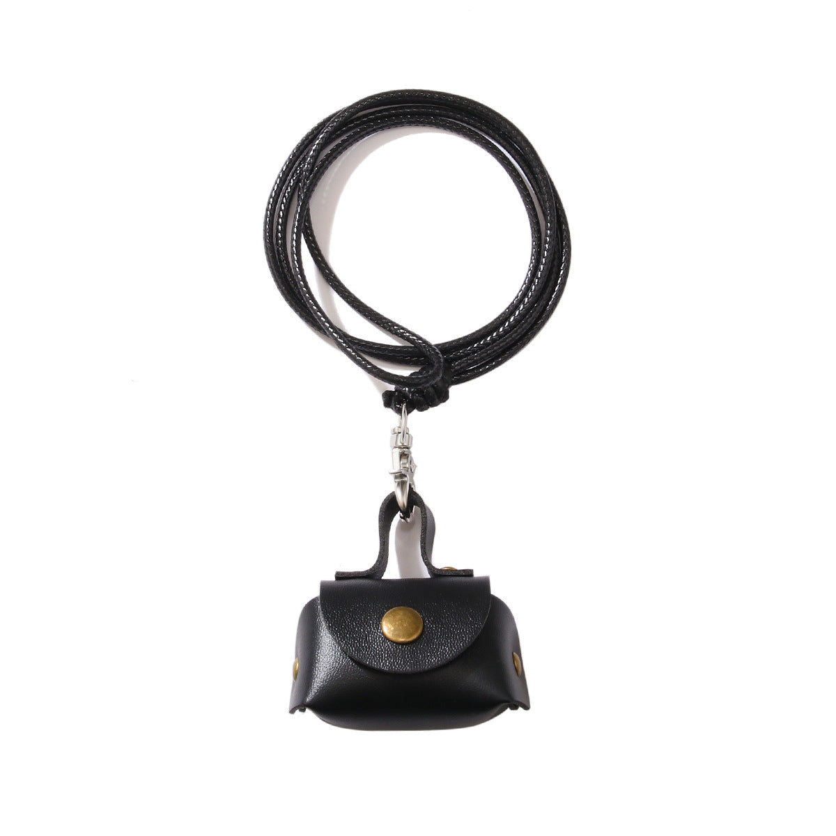 Wholesale Small and Cute Leather Coin Purse Necklace