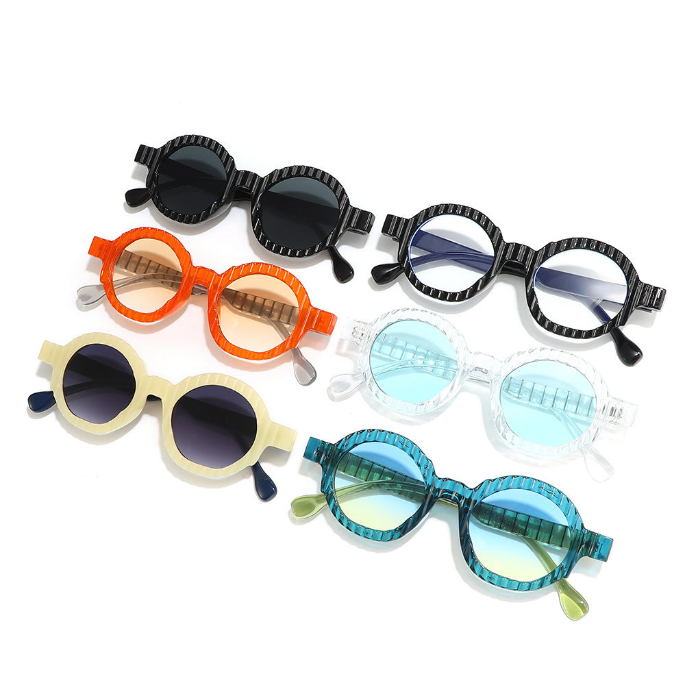 Wholesale Round Versatile Round Frame Retro Sunglasses