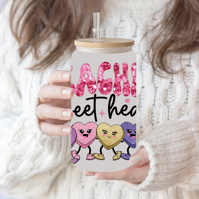 Wholesale  Teacher's Day Book Series 16oz Cup UV DTF Wraps