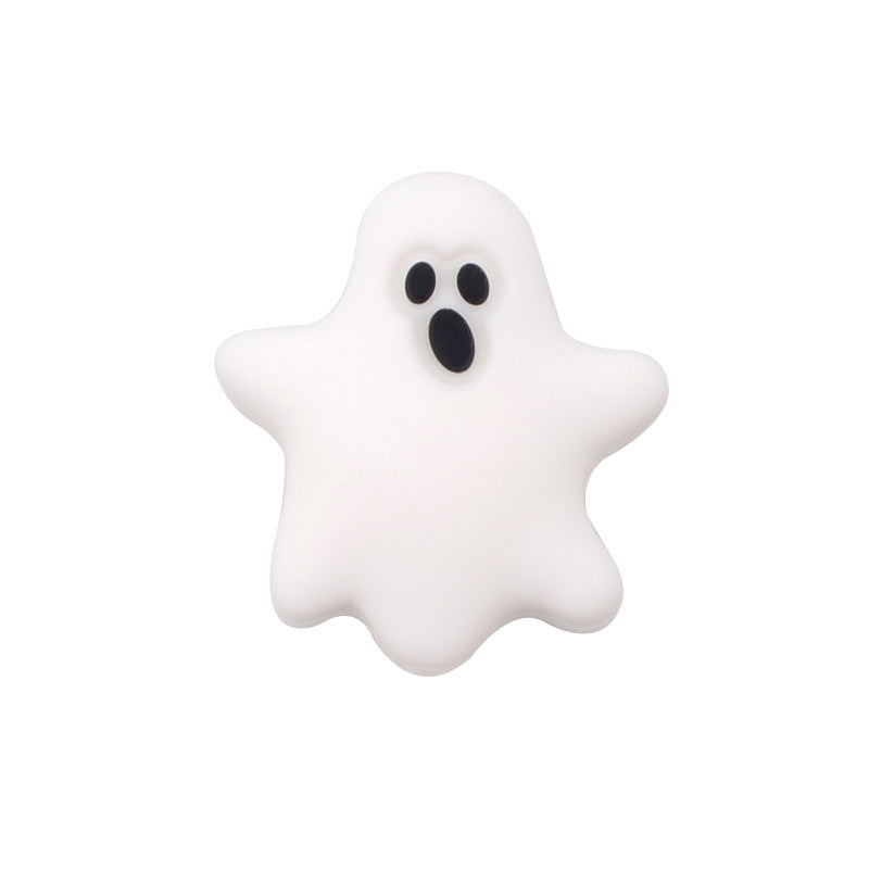 Wholesale 50PCS Ghost Silicone Beads