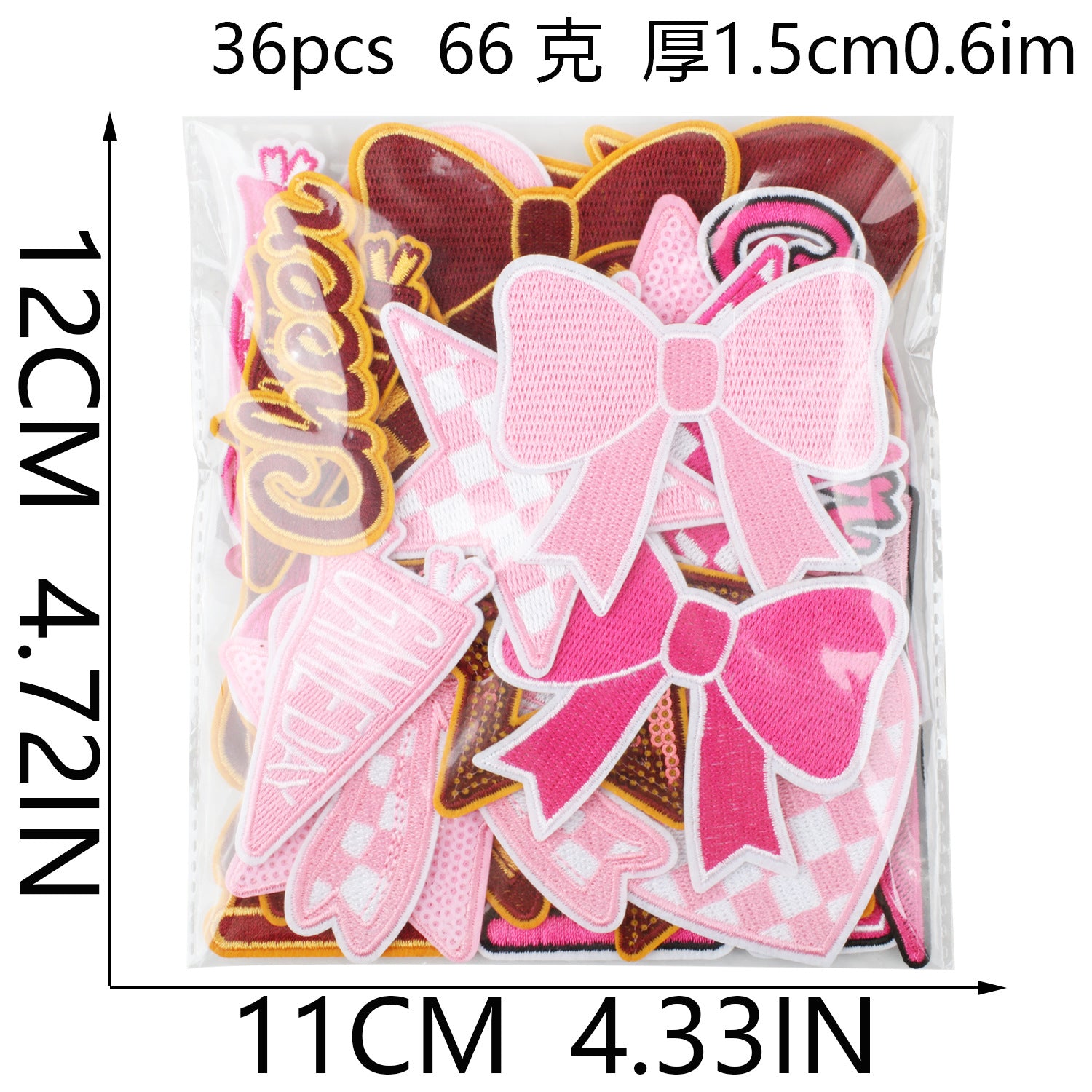 Wholesale Game Day Embroidery Patch Iron On Applique For Clothing Jeans Backpack Decoration DIY Craft Supply Fashion Accessory Gift Boutique Resale