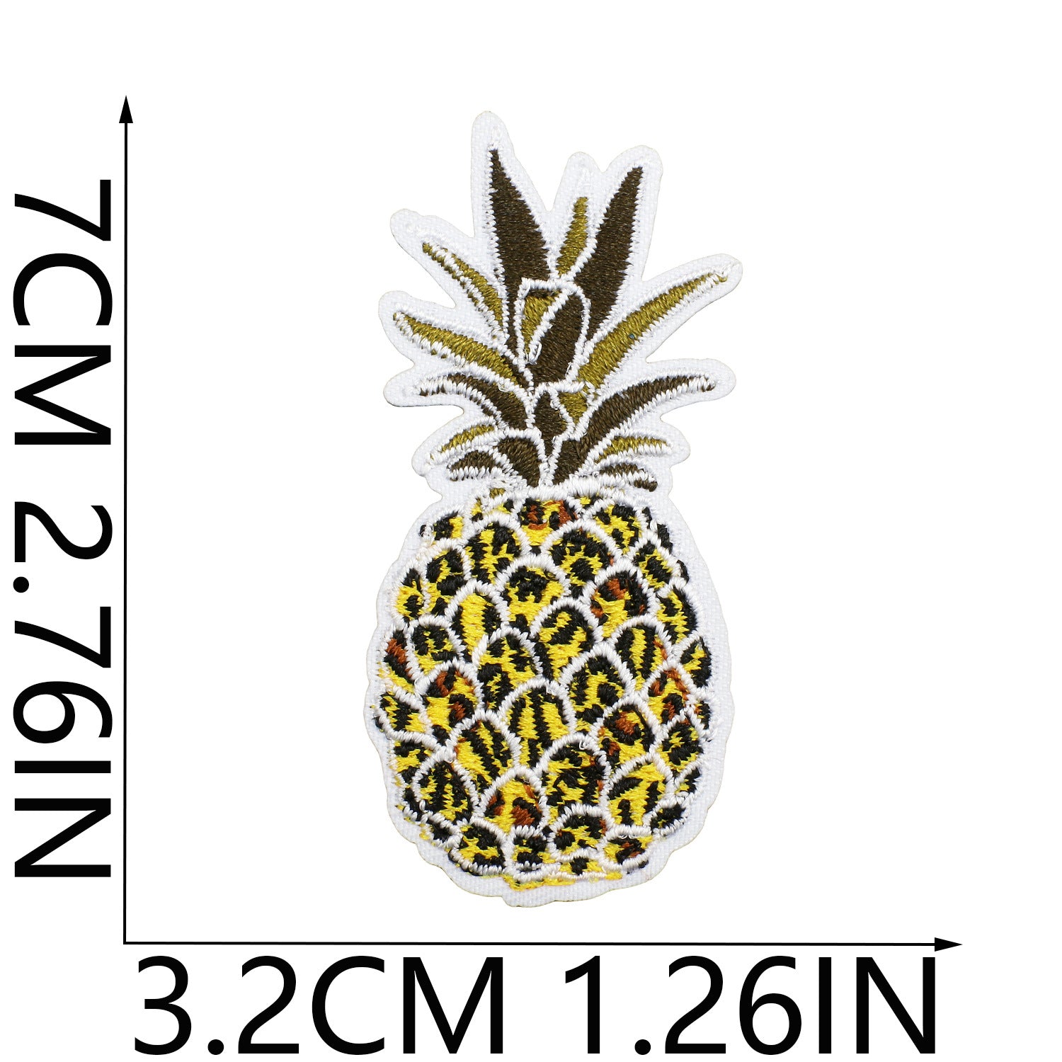Wholesale Fashion Animal Print Embroidered Patches Polyester Clothing Decorative Accent Trendy Resale Accessory