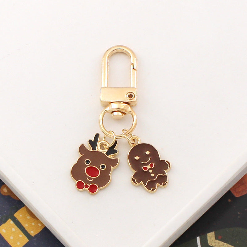Wholesale Christmas Zinc Alloy Keychains