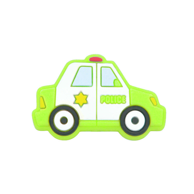 Cuentas de silicona de forma al por mayor 100pcs de la policía de la policía