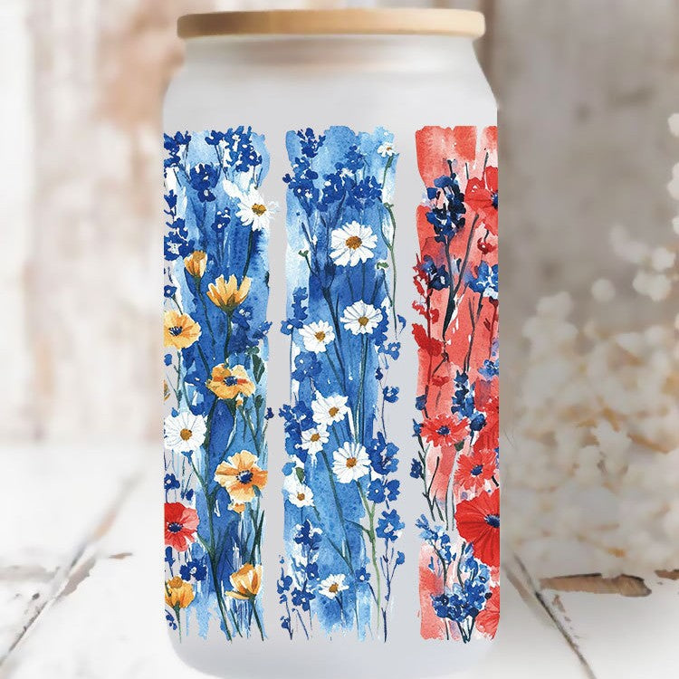 Wholesale Autumn style  16oz Cup UV DTF Wraps