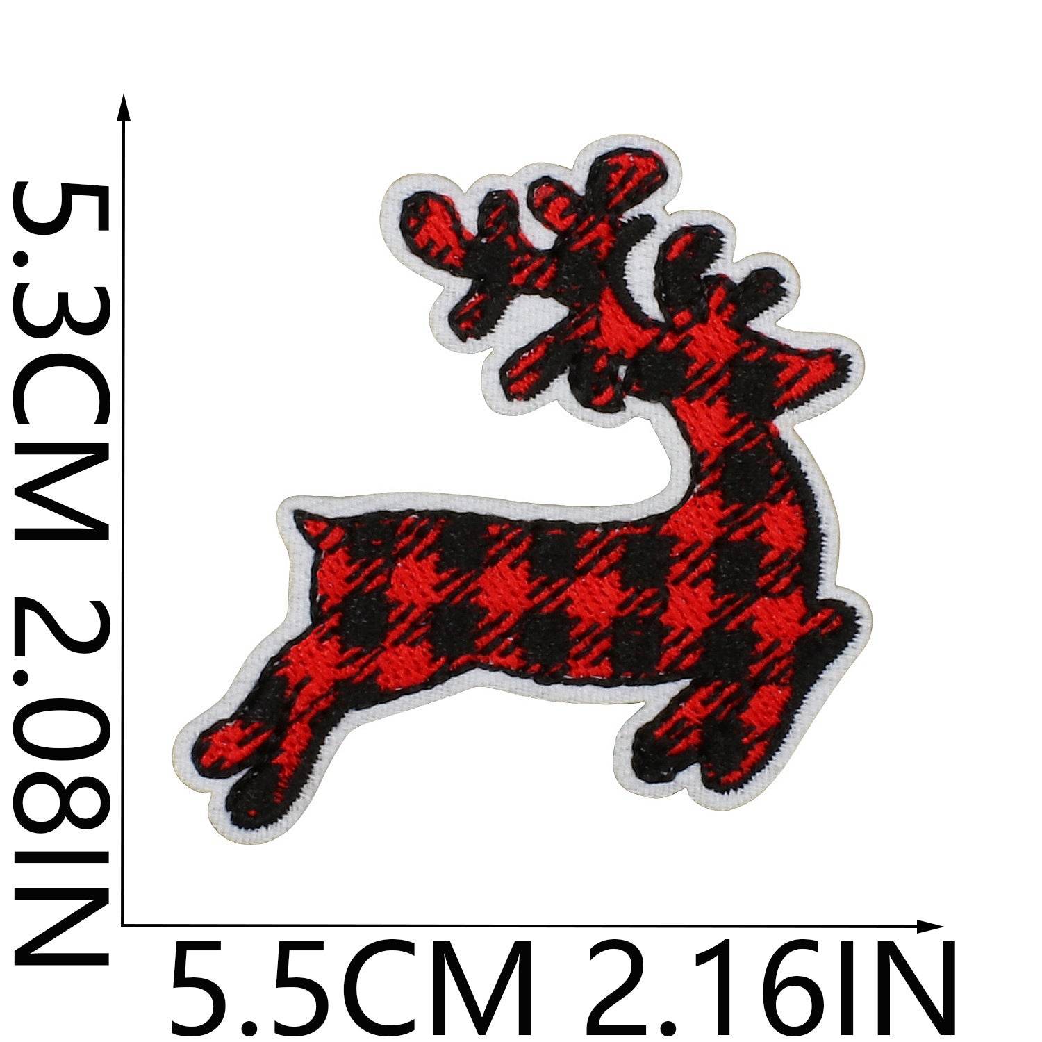 Wholesale Cartoon Christmas Embroidery Patches Festive Tree Snowman Designs Polyester Thread Decorative Accent For Clothing Bags DIY Projects