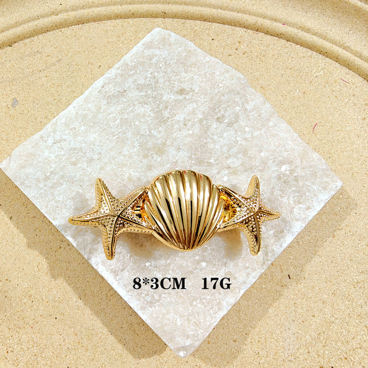 Wholesale Spring Clip Geometric Alloy Hairpin Back Head Ponytail Hair Accessories All-match Fashion Hair Headwear