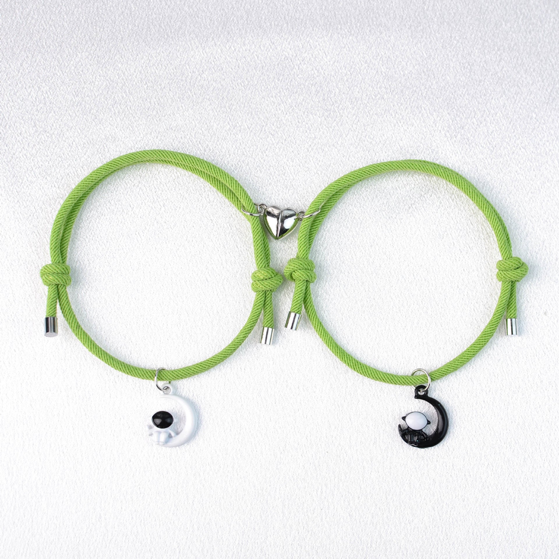 Wholesale Astronaut Magnetic  Bracelet Multi-color Milan Rope Adjustable