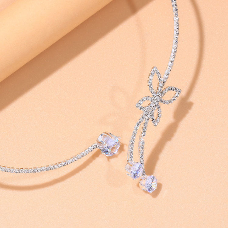 Wholesale Butterfly Clavicle Alloy Necklaces