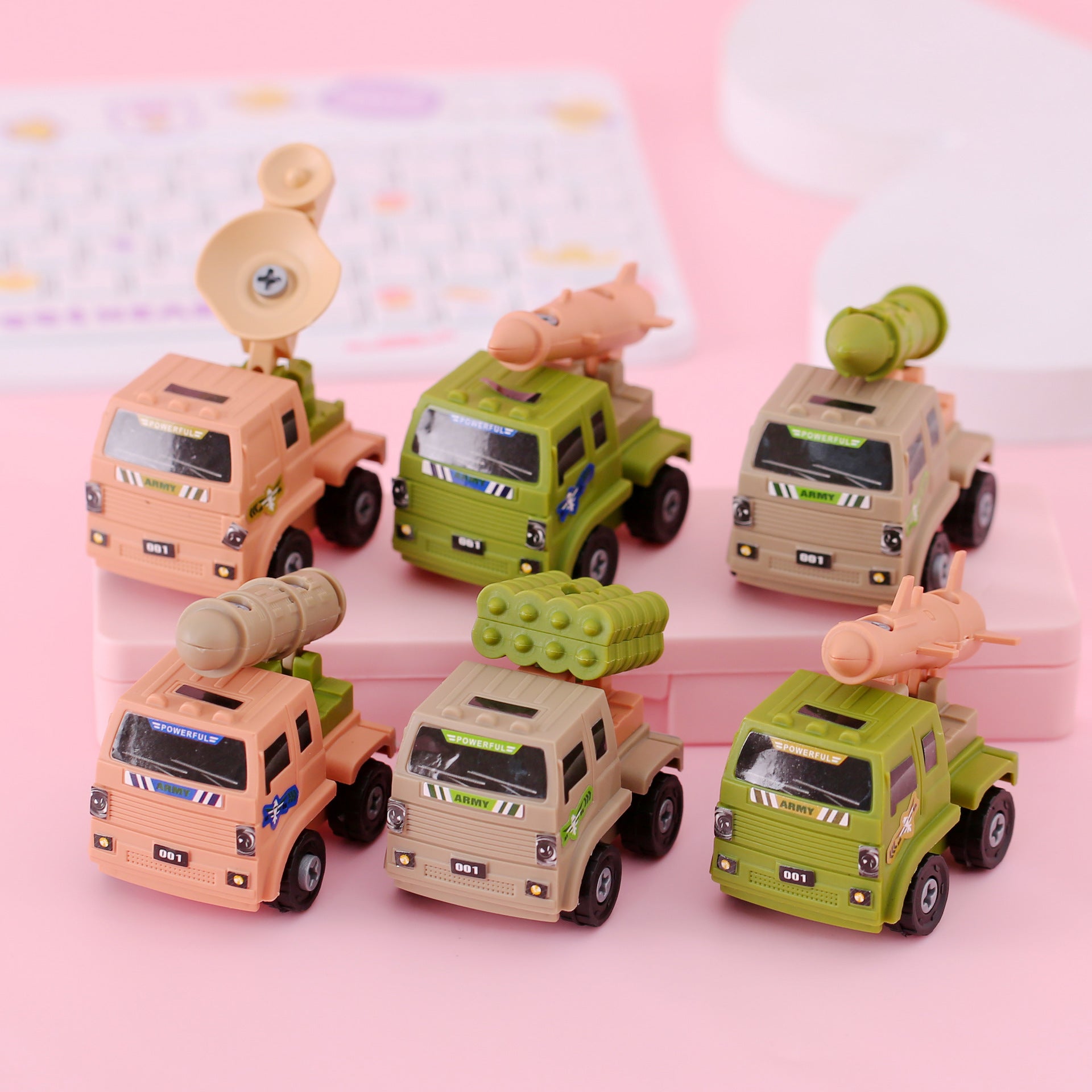 Wholesale ABS Assembled Small Car Toys