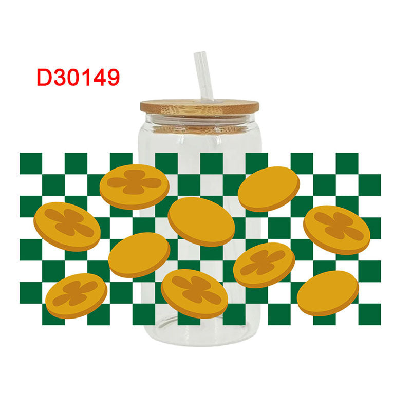 Wholesale UV Transfer Paste Glass Crystal Label Crystal Paste 16OZ UV DTF WRAPS