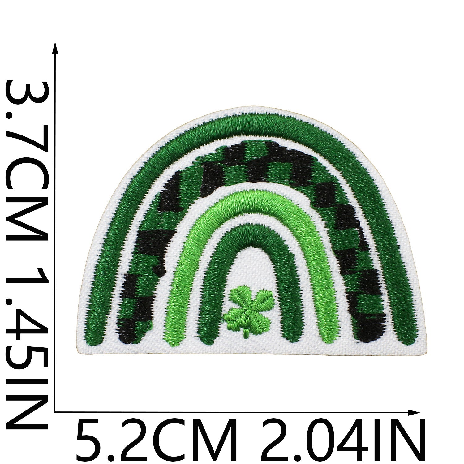 Wholesale St.  Patrick' s Day Rainbow Beer Clover Embroidery DIY Patches