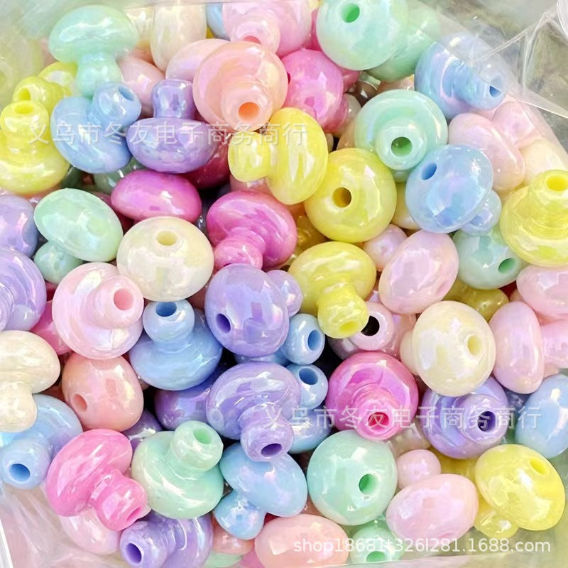 Wholesale 100pcs/pack Acrylic 3D vertical hole beaded