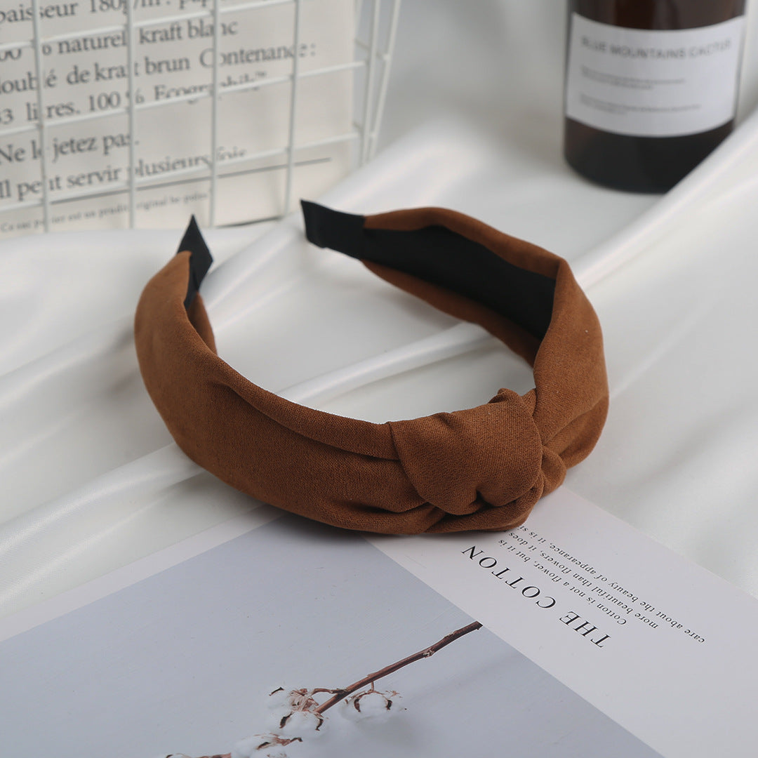Wholesale Suede Wide Edge Headband