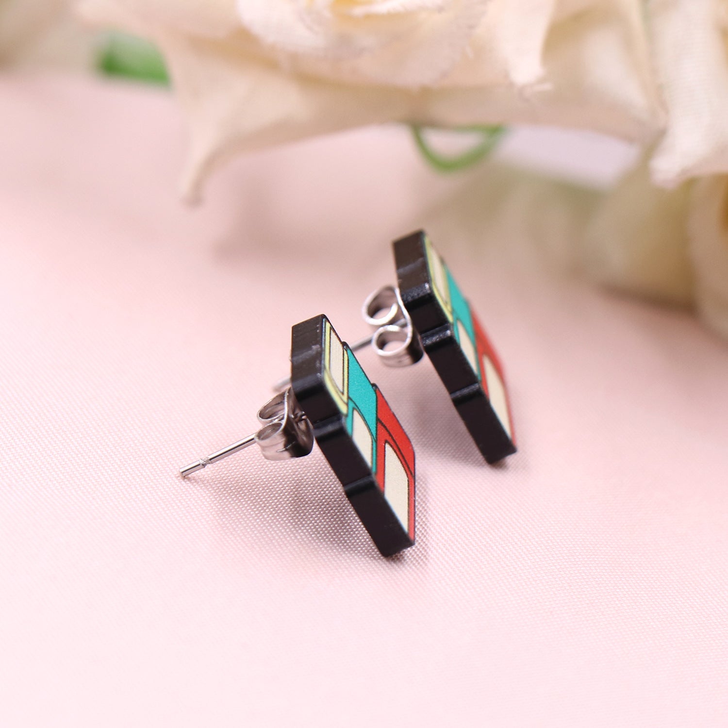 Wholesale Teacher Textbooks Acrylic Earrings