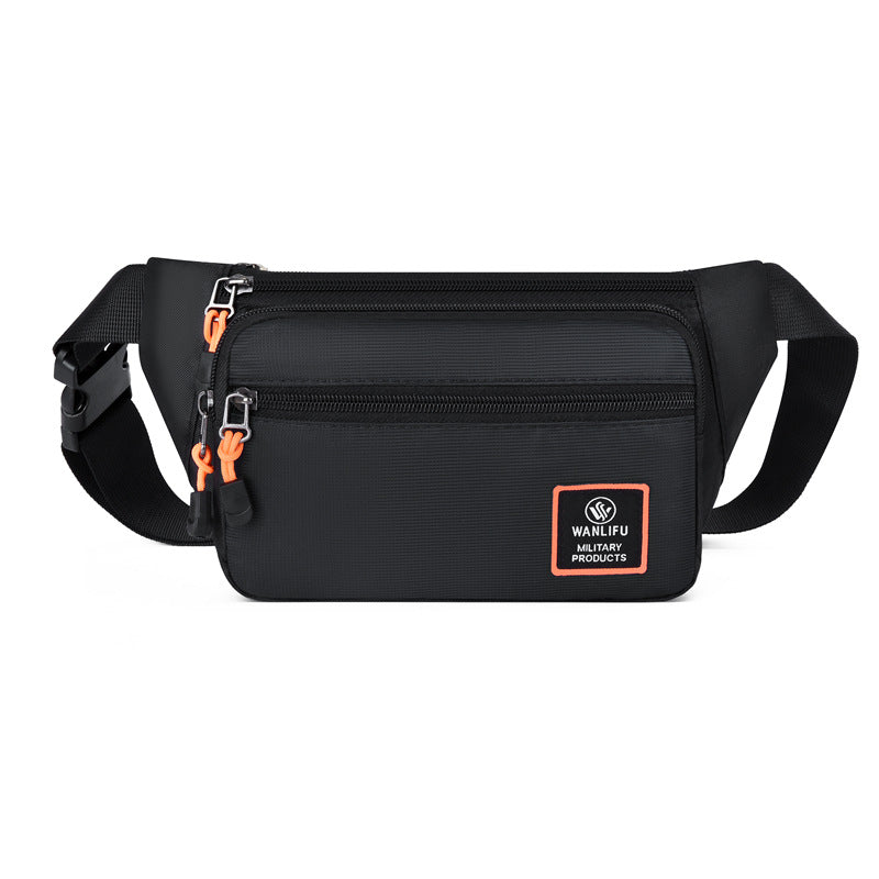 Wholesale Waist Bag Men Multi-compartment Chest Bag Messenger Bag
