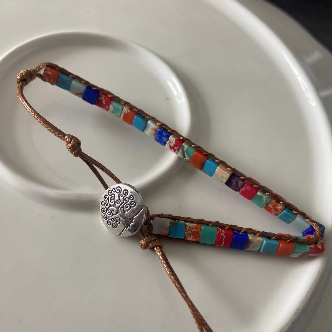 Wholesale Hand-woven Leather European and American Bohemian Creative Bracelet