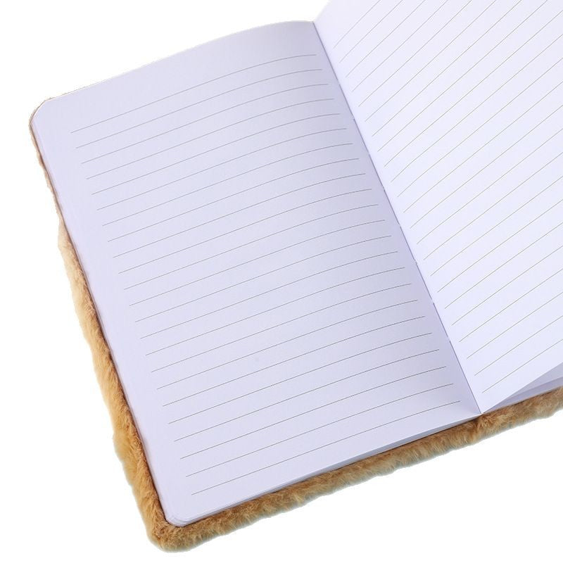 Wholesale Cartoon Kabu Stuffed Notebook Cute Candy Color Student Notebook OLY Exclusive