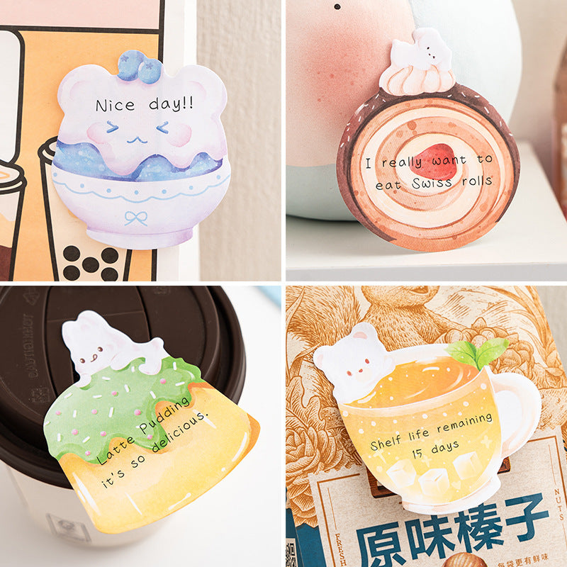 Wholesale Alien cartoon cute pet sweetheart sticky notes