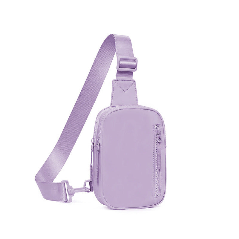 Wholesale Fashion Outdoor Leisure Polyester Adjustable Strap Single Shoulder Crossbody Bag