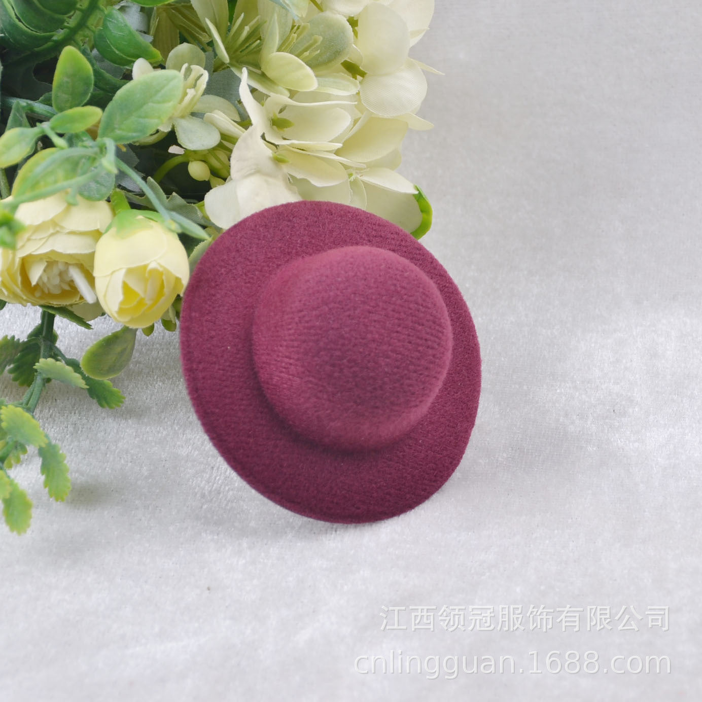 Wholesale M116-12 napping hat bare hat hairpin jewelry hat embryo small jewelry raw materials decorative bare hat 7cm
