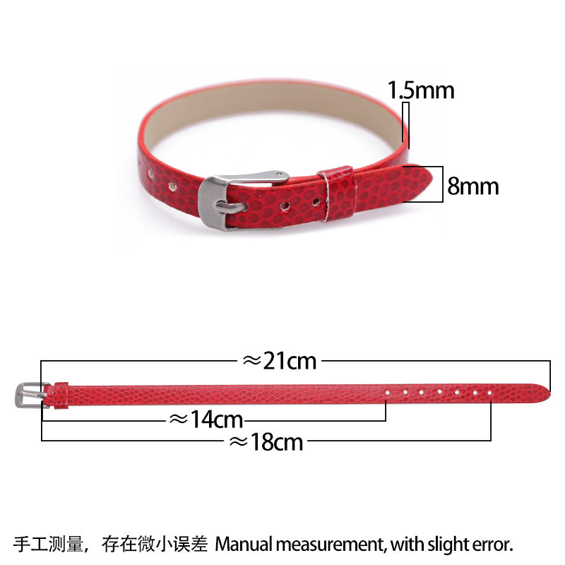 Wholesale Snake pattern wrist strap bracelet