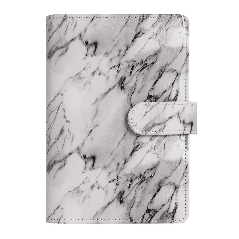 Wholesale PU Marble A6 Loose Leaf Notebook