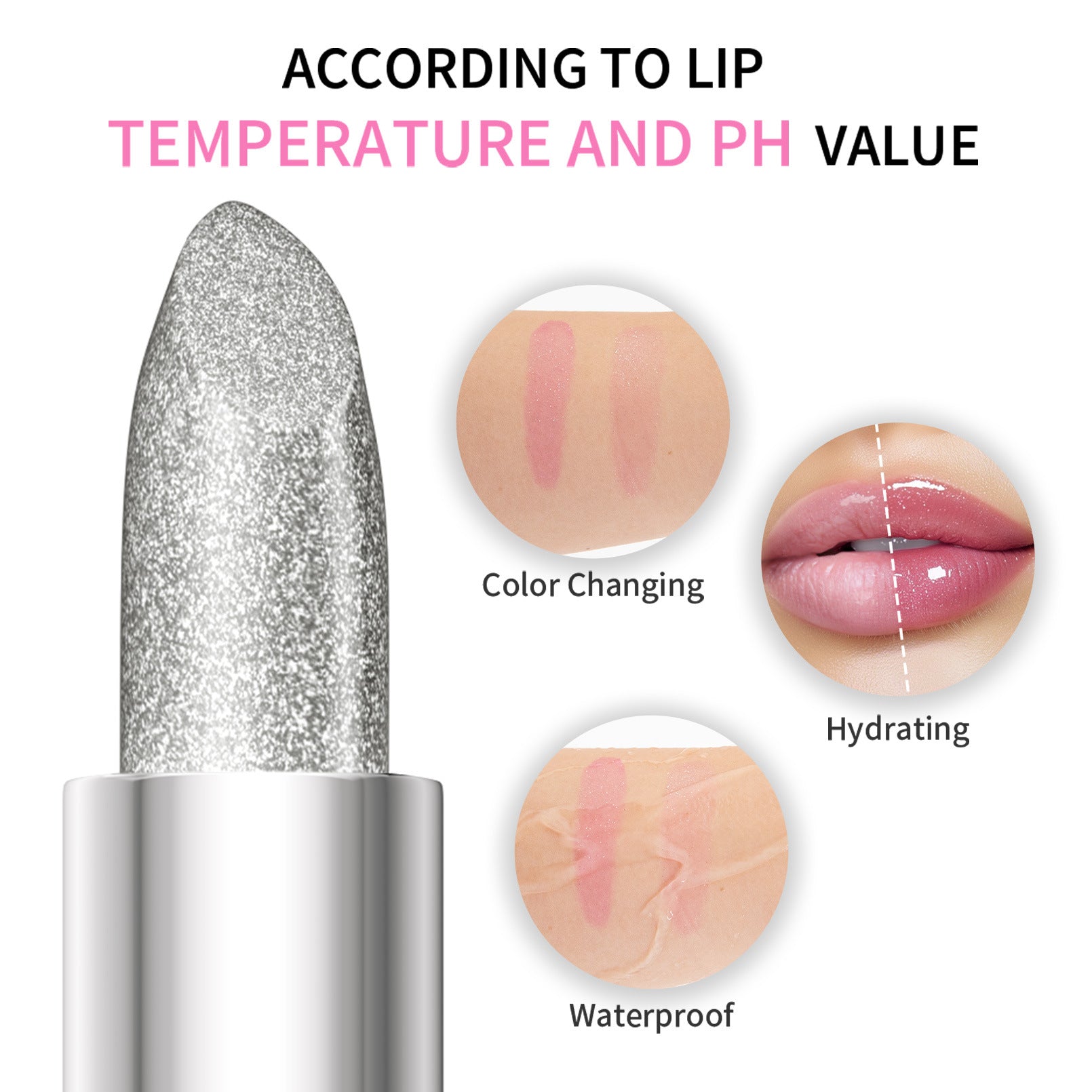Wholesale Wholesale repairing moisturizing color changing lipstick