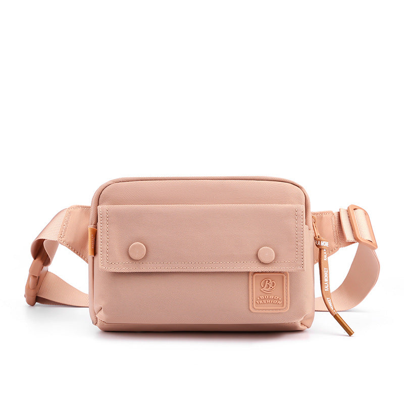 Bolsa de cintura deportiva de tela de nylon repelente al agua