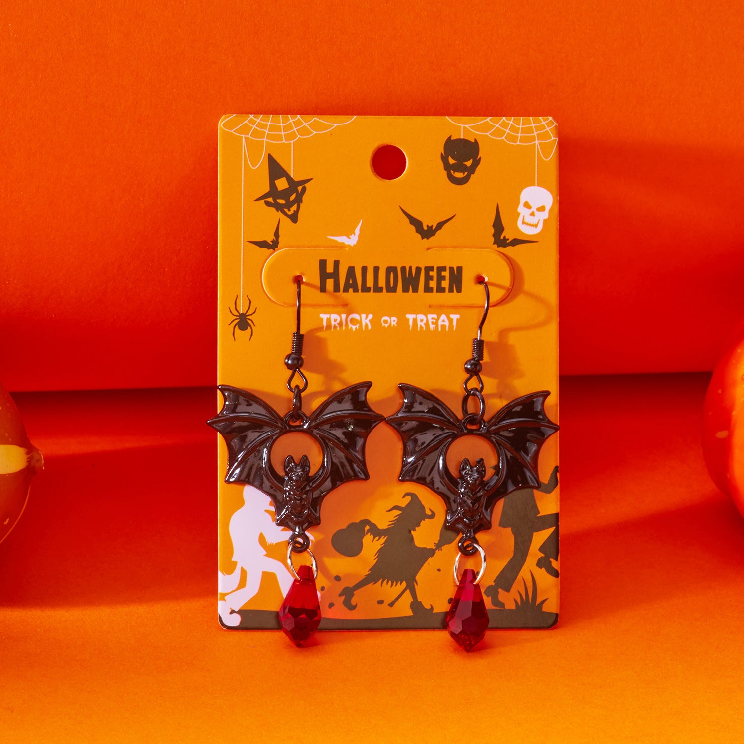 Wholesale Gothic Bat Earrings