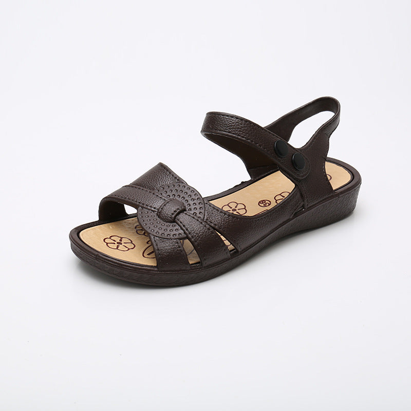 Wholesale PVC Casual Soft Soled Sandals