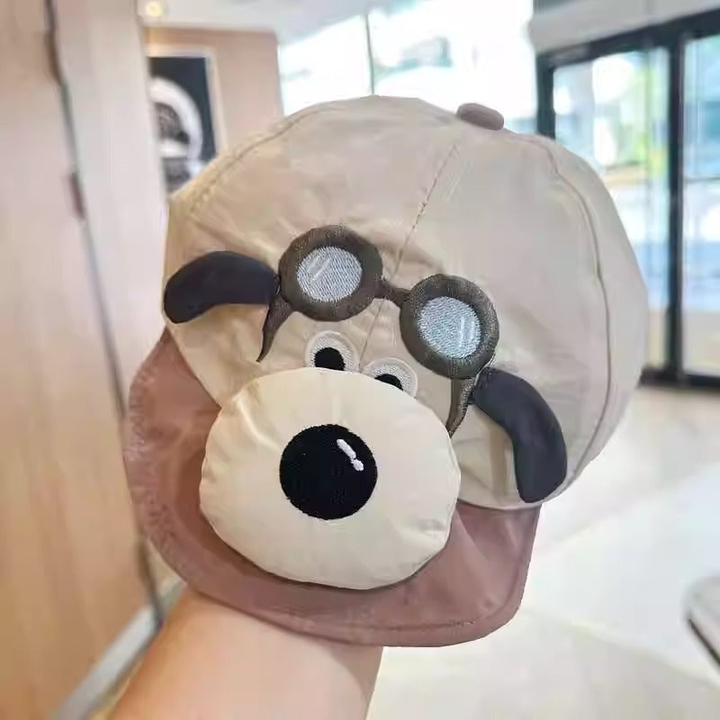 Wholesale Baby Cute Puppy Sunshade Bucket Hat