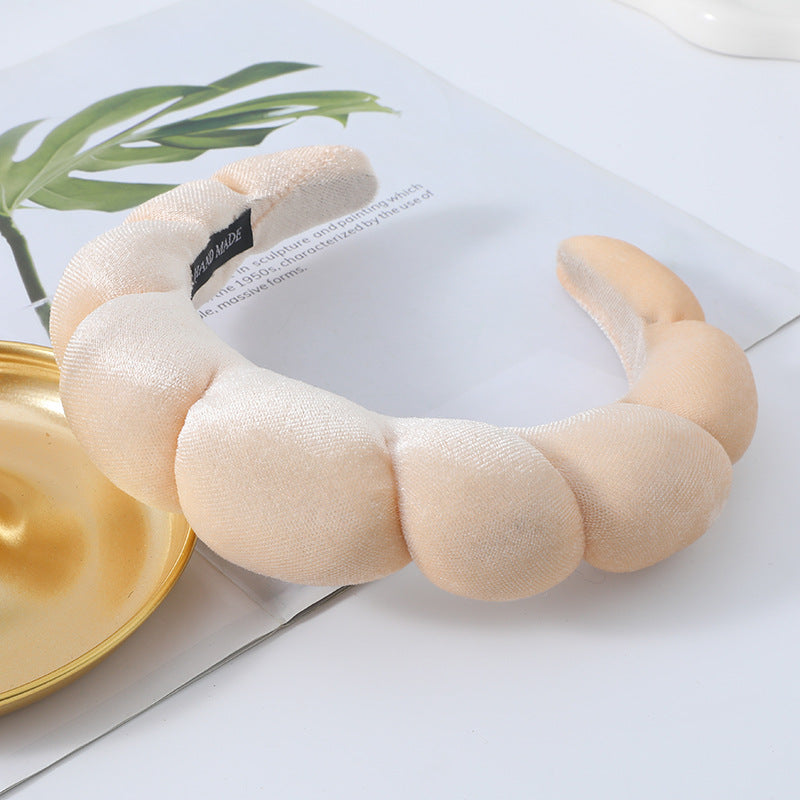 Wholesale Bath and Face Wash Sponge Headband