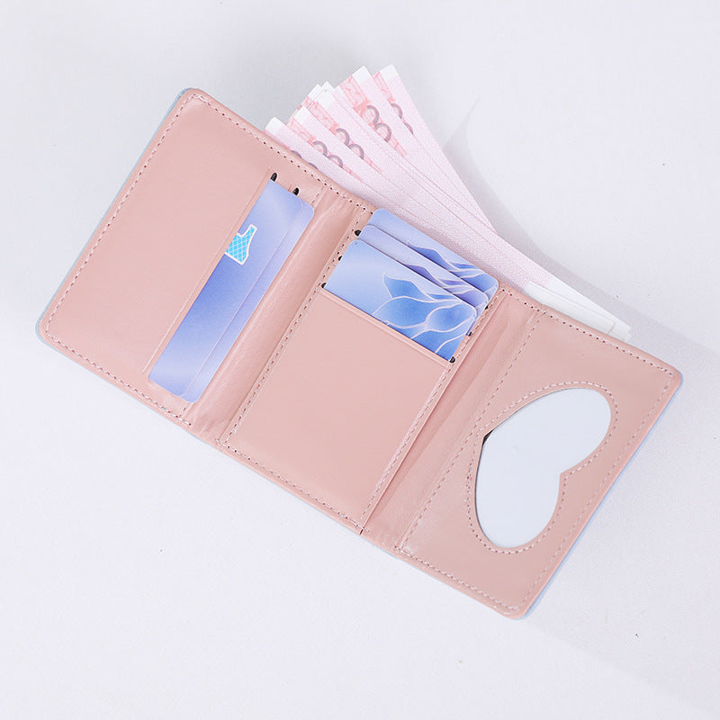 Wholesale PU Multi Card Slots Folding Wallet