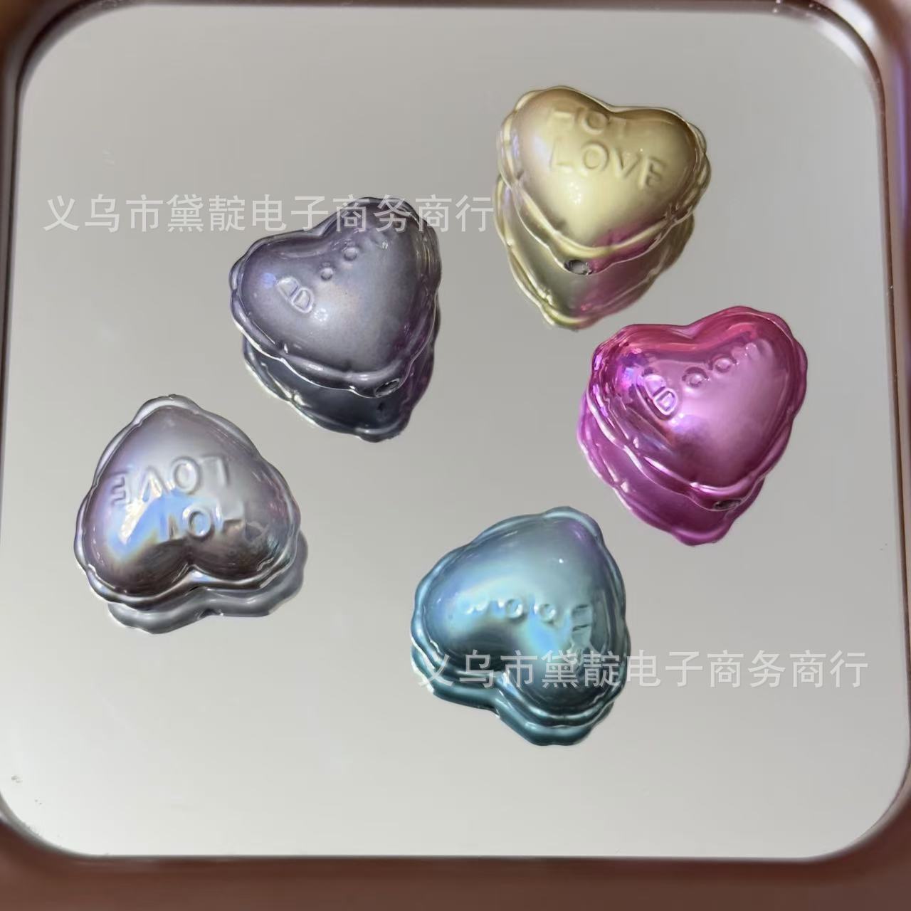 Wholesale 10 pieces of acrylic light bulb beads DIY accessories