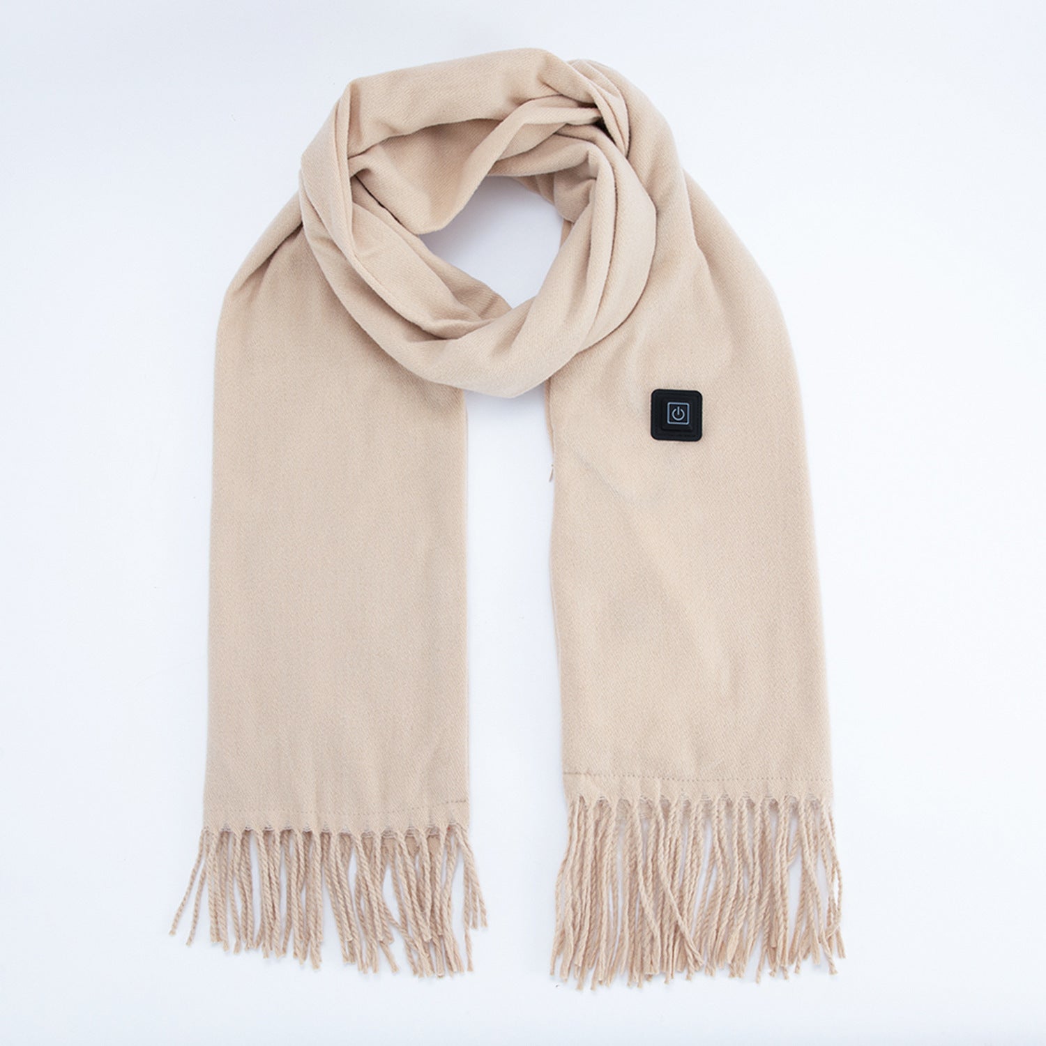 Wholesale Imitation Cashmere Heating Solid Color Smart Electric Heating Scarf